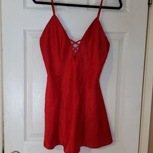 Frederick's of Hollywood Satin Slip Night Gown